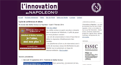 Desktop Screenshot of innovation.hotelnapoleon.com
