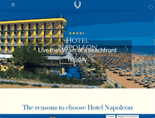 Tablet Screenshot of hotelnapoleon.org